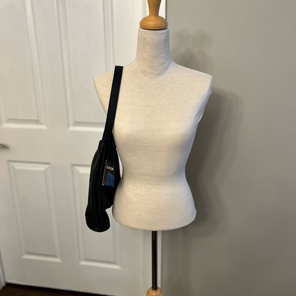 BORSA NWT - Y2K - black plastic shoulder bag - Picture 3 of 5